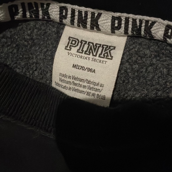 ♡Pink campus crew neck sweatshirt size medium 100%cotton - Picture 4 of 5